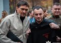 Усик навестил бойцов, получивших ранения на передовой. ФОТО