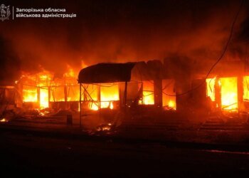 росіяни атакували дронами Запоріжжя: є загиблі та поранені (відео)