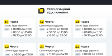 По всьому Києву вимкнуть світло: графіки відключень на понеділок 22 грудня