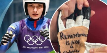 “Ви не можете заборонити пам’ять – ми все одно будемо пам’ятати”: українська санкарка Смага підтримала скелетоніста Гераскевича у конфлікті з МОК