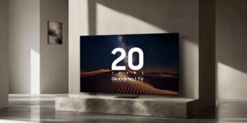 Samsung Electronics вже 20 років поспіль залишається світовим брендом № 1 на ринку телевізорів