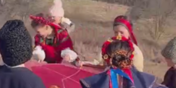 Веснянки, хороводи, обряди: як на Київщині зустріли прихід весни, – ФОТО