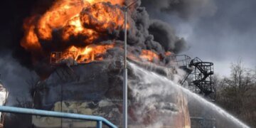 Два дня подряд Россия наносит удары по объектам «Нафтогаза» в Полтавской и Сумской областях