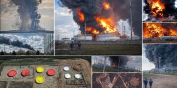 Дроны СБУ вторые сутки бьют по Перми: горит НПЗ “Лукойла”, объявлена эвакуация