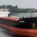 Возле оккупированной Херсонщины затонуло российское судно с пшеницей: что известно
