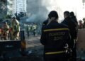 Київ під ракетною атакою: вибухи, пожежі та руйнування