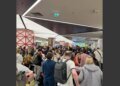 Зеленый коридор на замке: силовики превратили Шереметьево в одну большую очередь на выход. ВИДЕО