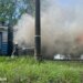 Вагоны в огне:  40 пассажиров чудом спаслись из горящего поезда в Черкасской области