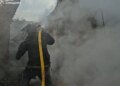 В Сумской области спасатели тушили пожары, возникшие в результате ударов российских дронов