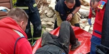 Небезпечний інцидент: у Києві рятувальники витягли чоловіка