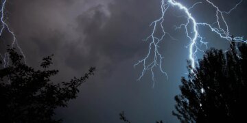 Київ у зоні ризику: грози та блискавки створюють реальну загрозу життю