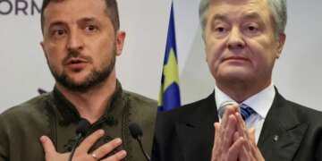 Разговаривали громко и с матами: всплыли подробности закрытой встречи Зеленского и Порошенко