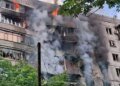 рф вдарила по багатоповерхівці Краматорська – поранені четверо людей