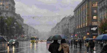 Прогноз погоди у Києві на 16 червня: хмарно з дощем
