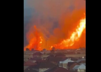 Дагестан в огне: в газовой инфраструктуре под Кизилюртом раздались мощные взрывы