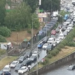 Наслідки удару стихії: в Києві автівка заблокувала рух транспорту, – ФОТО