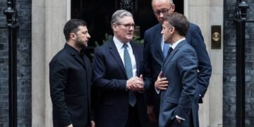 Зеленский приехал на встречу с тремя лидерами Европы и назвал цель