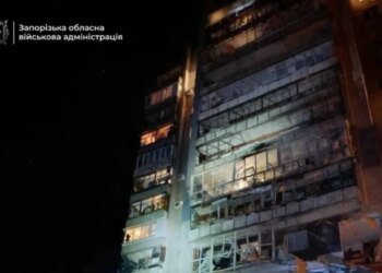 Снесена стена с первого по пятый этаж: последствия пяти мощных прилетов по Запорожью. ФОТО