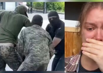 В Киеве мужчину на глазах у жены силой затащили в бус через окно – теперь у него отказали ноги. ВИДЕО
