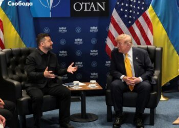 Зеленский и Трамп встретились на саммите НАТО. ВИДЕО