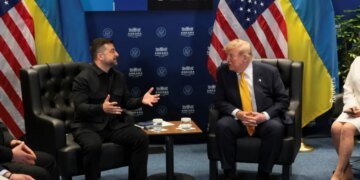 Зеленский и Трамп встретились на саммите НАТО. ВИДЕО