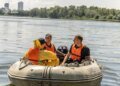 ДСНС завершила очищення озера Кирилівського після російського удару по Києву