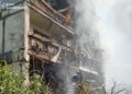 Число погибших в результате удара по Запорожью возросло до трёх. ФОТО