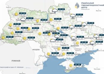 Погода 29 июля: почти вся Украина без осадков, но восточные грозы