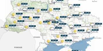 Погода 29 июля: почти вся Украина без осадков, но восточные грозы