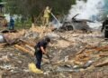 Удар під самим Києвом: російська ракета влучила по локації оборонної виставки