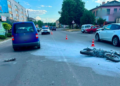 Спалах вогню посеред дороги: поліція Київщини перекрила рух автівок, – ФОТО