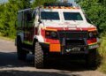 На Хмельниччині сапери ДСНС обстежують територію полігону після вибуху з детонацією