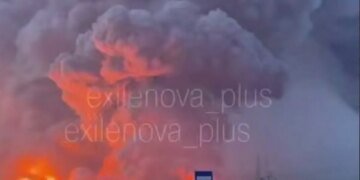 Горит Подольск: десятки беспилотников превратили крупнейший логистический центр РФ в факел. ВИДЕО