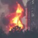 Терминал «Таманьнефтегаз» на Кубани охватил пожар после удара Сил обороны. ВИДЕО