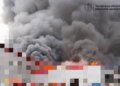 росія атакувала підприємство в Запоріжжі, спалахнула пожежа