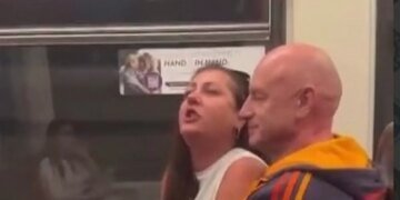 С чемоданами в Украину: в Германии польская любительница России набросилась на украинцев. ВИДЕО