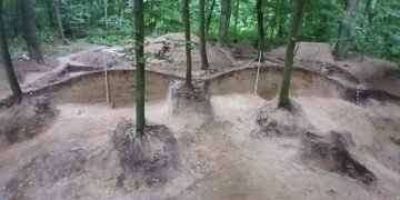 Чоловіче поховання із жіночими прикрасами: що знайшли археологи у Києві