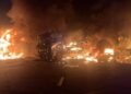 Россияне сбросили 4 КАБа на терминал “Новой почты” в Сумах
