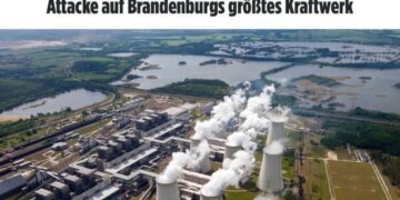 В Германии ракетами атаковали подстанцию крупнейшей электростанции Бранденбурга