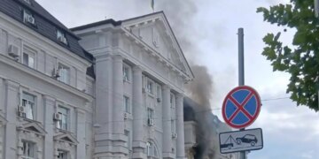 Дрон летел прямо в кабинет главы СБУ: все подробности атаки на центр Киева. ВИДЕО