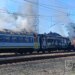 росія атакувала "шахедом" потяг Харків – Ізюм, є постраждалі