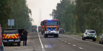 Правый берег Киева может накрыть дымом из-за пожаров в Киевской области