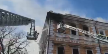 Повторне падіння БпЛА в центрі Києва: збільшується кількість жертв і руїн