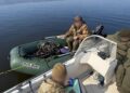 Незаконні сітки на Канівському водосховищі: інспектори звільнили рибу