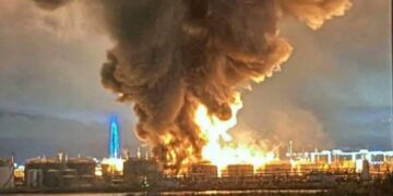 Удар по Петербургу: дроны атаковали нефтетерминал, нефтебазу и дата-центр “ВКонтакте”