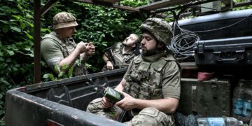 Реактивный дрон-перехватчик догнал и сбил “Герань-5” (видео)